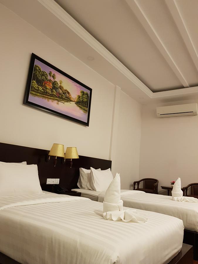 Golden Apple Hotel - Airport Phnom Penh Exterior foto